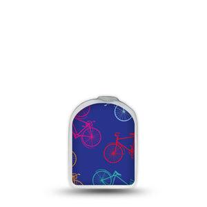 ExpressionMed Neon Bicycles Omnipod Surface Center Sticker Single Sticker Luminous Wheels Vinyl Decoration Pump Design