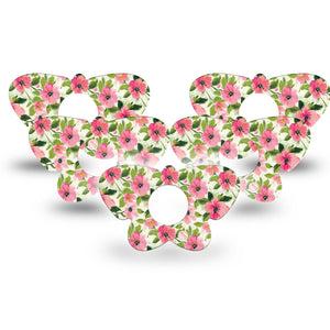ExpressionMed Painter’s Cosmos Infusion Butterfly, 10-Pack Fun pink flowers Fixing Ring Tape For Pump