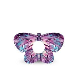 ExpressionMed Crystal Butterfly Freestyle Libre 3 and Libre 3 Plus Butterfly, Single Tape crystal butterfly pattern Waterproof Adhesive Tape for CGM