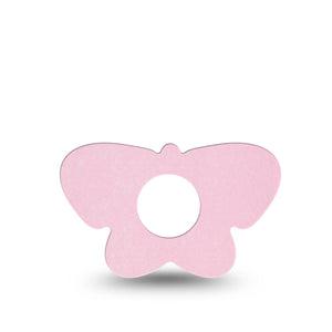 ExpressionMed Baby Pink Infusion Set Butterfly Shape Tape, 5-Pack Tape Cotton Candy Pink Inspired, Plaster Continuous Glucose Monitor Design