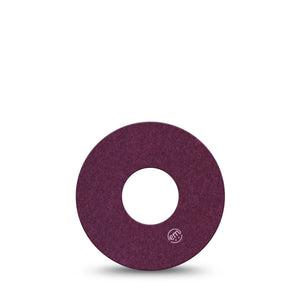 ExpressionMed Wine Red Infusion Set Tape, 5-Pack Tape Pantone Color, Overlay Patch Continuous Glucose Monitor Design