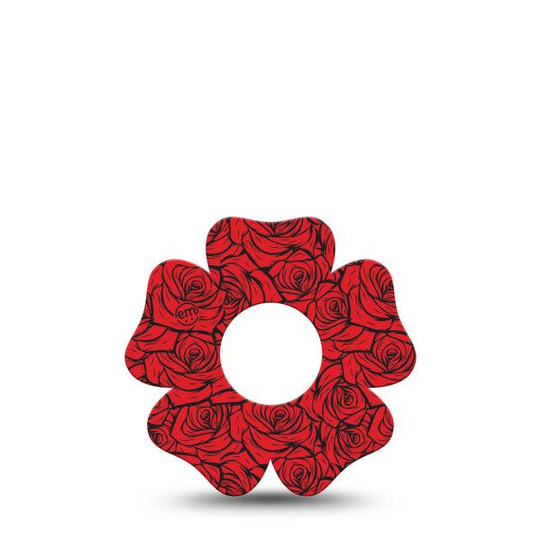 ExpressionMed Roses Infusion Flower, 5-Pack Rose bouquet Best Covers For Insulin Pump