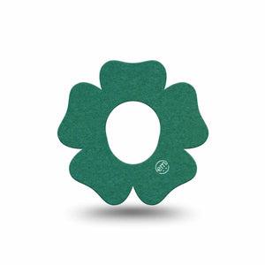 ExpressionMed Forest Green Dexcom G7 Flower Shape Tape, Dexcom Stelo Glucose Biosensor System, Single Tape Earthy Green Tone, Plaster CGM Design