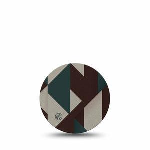 ExpressionMed Timberline  Freestyle Libre 3 and Libre 3 Plus OverPatch, Single Tape Nature inspired Adhesive Tape for CGM