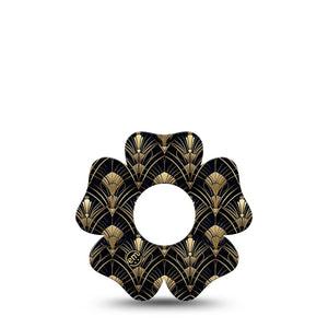 ExpressionMed Midnight Deco Infusion Flower, 5-Pack Retro coat print Best Covers For Insulin Pump