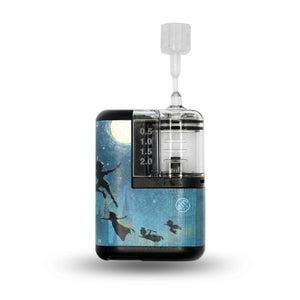 ExpressionMed Starlight Flyers Mobi Sticker, Single Sticker peter pan flying scene Waterproof Sensor Cover For Insulin Pump