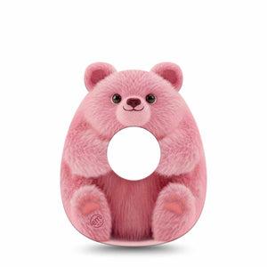 ExpressionMed Bear-y Lovable Infusion Set Gumdrop Shape Tape, 5-Pack Tape Fluffy bear Adhesive Tape CGM Design