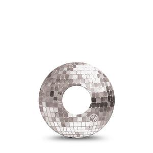 ExpressionMed Mirror Ball Infusion Set, 5-Pack Party disco ball Decorative Patch For Insulin Pump