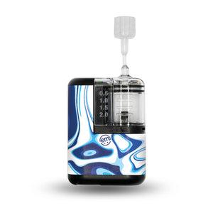 ExpressionMed Blue Marble Tandem Mobi Sticker Single Sticker Only Ocean Marble, Vinyl Decoration Pump Design