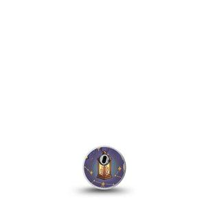 ExpressionMed Wizarding World Freestyle Libre 3 and Libre 3 Plus Sticker, Single Sticker magical fantasy aesthetic Waterproof Adhesive Tape for CGM