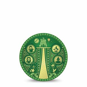 ExpressionMed Dorothy and Friends Freestyle Libre and Libre 2 Plus Overpatch, Abbott Lingo, Single Tape Wizard Of Oz Story Themed, Fixing Ring Patch CGM Design