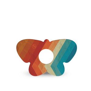 ExpressionMed Retro Winter Coat Freestyle Libre 3 and Libre 3 Plus Butterfly Shape Tape, Single Tape Retro Print, Overlay Patch CGM Design