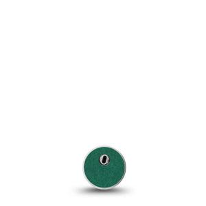 ExpressionMed Forest Green Freestyle Libre 3 Sticker, Single Sticker Only Solid Color, Decorative Decal CGM Design