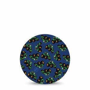 ExpressionMed Tractors Dexcom G7 Overpatch, Dexcom Stelo Glucose Biosensor System, Single Tape Agriculture Tractor, Overlay Tape CGM Design