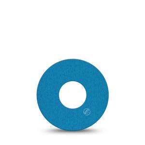 ExpressionMed Teal Infusion Set Tape, 5-Pack Tape Pantone Color, Overlay Patch Continuous Glucose Monitor Design