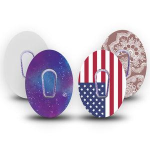 ExpressionMed All Time Best Sellers Variety Pack Dexcom G6 Sticker and Tape  Essential Designs, Vinyl Sticker and Tape Design CGM Design