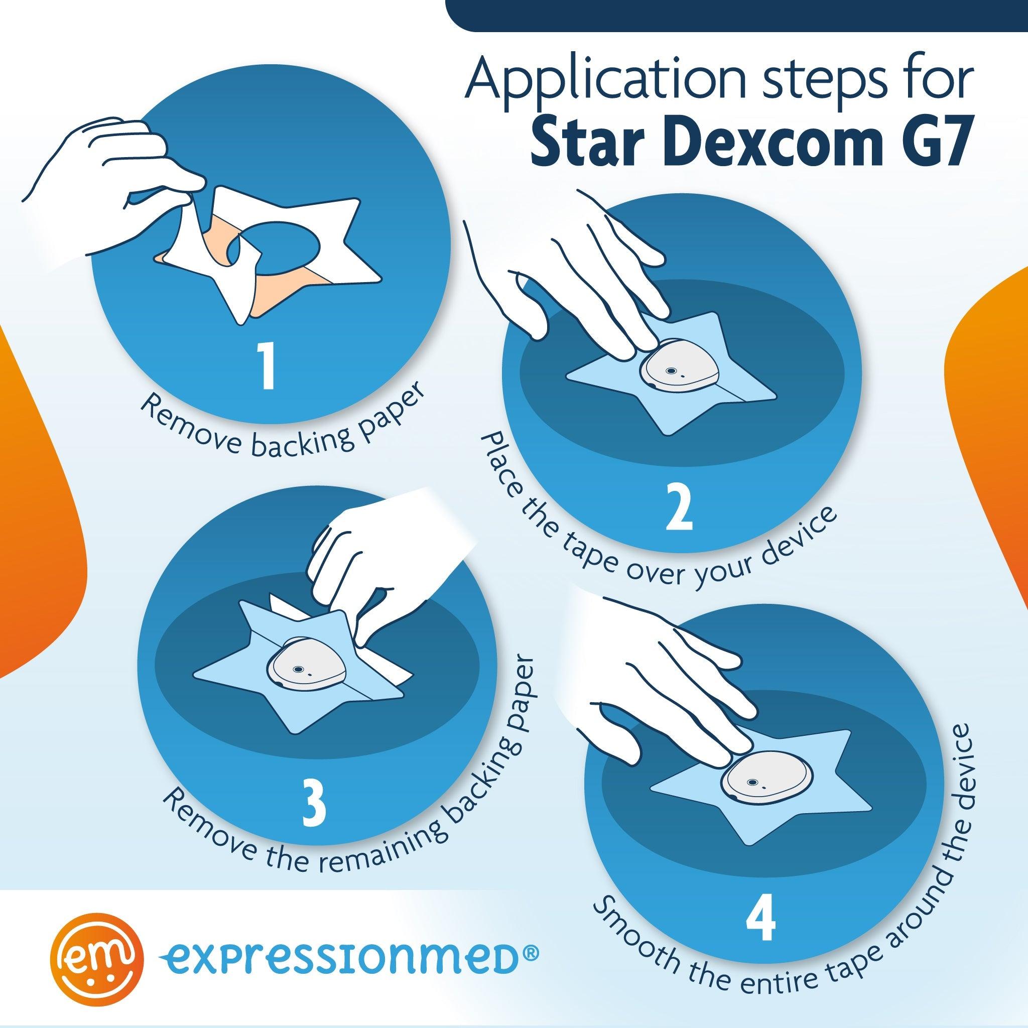 ExpressionMed Retro Brush Stroke G7 and Stelo Star Patch