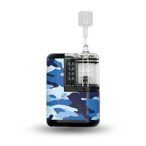 ExpressionMed Blue Camo Tandem Mobi Sticker Single Sticker Only Camo Pattern Vinyl Decoration Pump Design