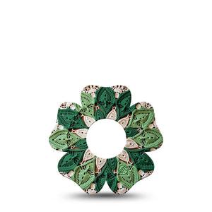 ExpressionMed Knit Monstera Infusion Flower, 5-Pack Knitted bloom Best Covers For Insulin Pump
