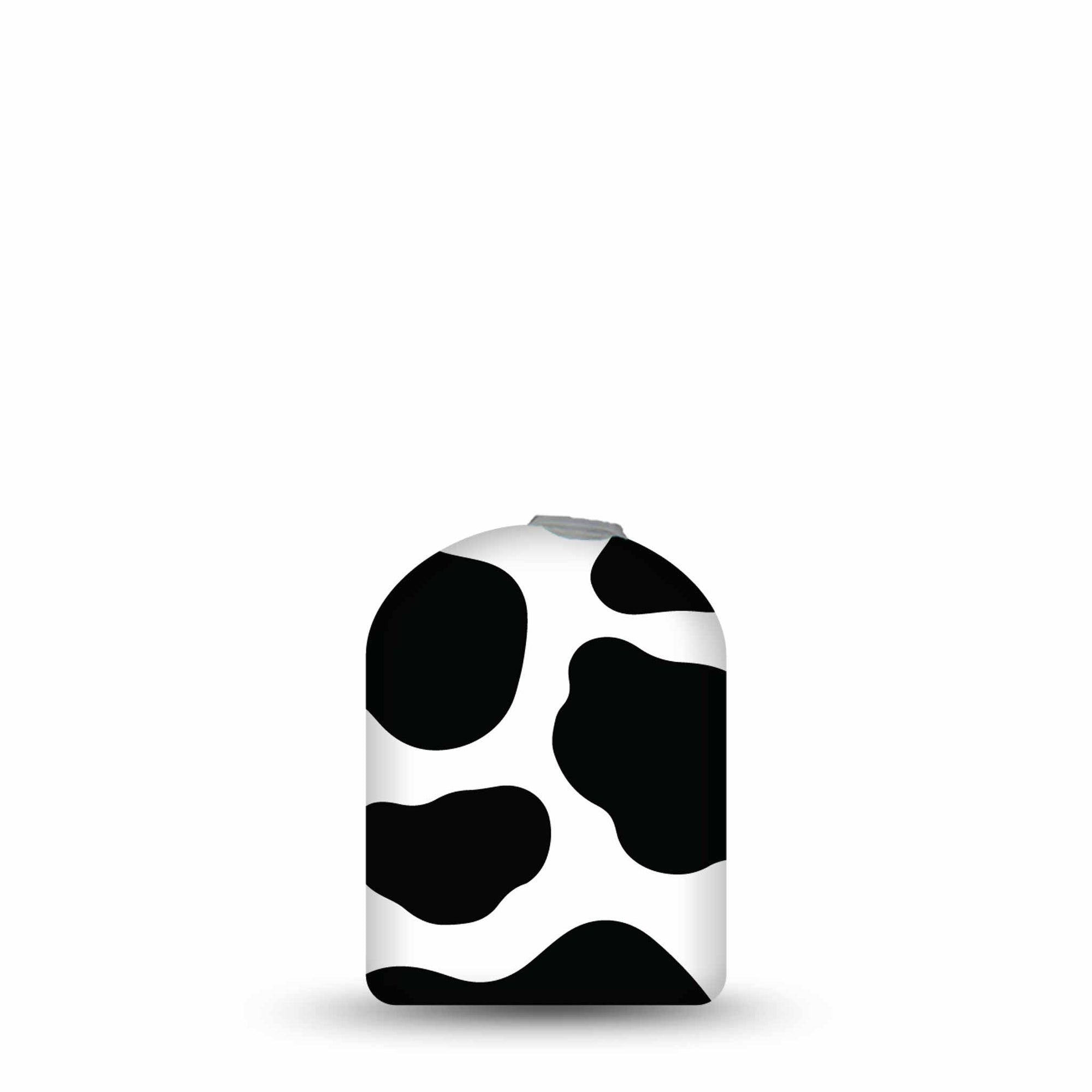 ExpressionMed Cow Print Pod Full Wrap Sticker Pod Full Wrap Sticker Single Sticker Black White Cow Print  Vinyl Decoration  Pump design