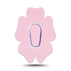 ExpressionMed Baby Pink Dexcom G6 Flower Shape Tape, Single Tape and Single Sticker Pantone Color, Adhesive Patch Continuous Glucose Monitor Design