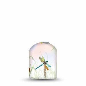 ExpressionMed Dragonfly Pod Full Wrap Sticker Pod Full Wrap Sticker Single Sticker Pong scenery dragonfly Decorative Decal Pump design