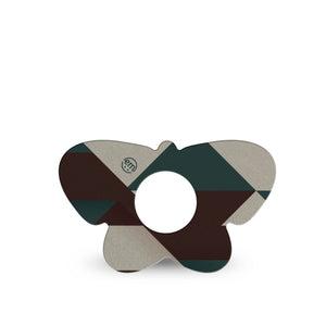 ExpressionMed Timberline  Infusion Butterfly, 5-Pack Triangular pattern Vinyl Decoration For Insulin Pump