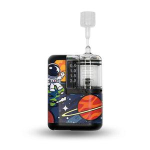 ExpressionMed Astronaut Tandem Mobi Sticker Single Sticker Only Space Explorer, Vinyl Decoration Pump Design