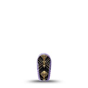 ExpressionMed Midnight Deco Dexcom G6 Sticker, Single Sticker Bold gold pattern Decorative Adhesive Tape for CGM