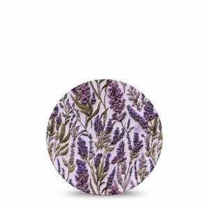 ExpressionMed Stitched Bloom Dexcom G7 and Dexcom Stelo Glucose Biosensor System OverPatch, Single Tape Threaded florals Adhesive Tape for CGM