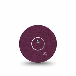 ExpressionMed Wine Red Freestyle Libre 3 and Libre 3 Plus Tape, Single Tape and Single Sticker Color Sample Inspired, Adhesive Tape Continuous Glucose Monitor Design