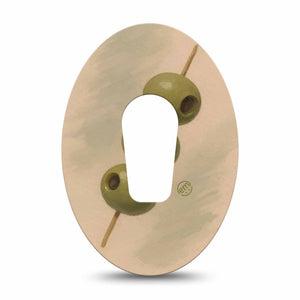 ExpressionMed Olives Dexcom G6, Single Tape Olives on a pick Fixing Ring Tape for Continuous Glucose Monitor