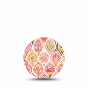 ExpressionMed Blush Freestyle Libre 3 and Libre 3 Plus OverPatch, Single Tape minimal pink aesthetic Adhesive Tape for CGM