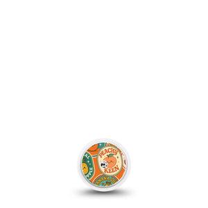 ExpressionMed Fruit Stickers Freestyle Libre, Libre 2 Plus, and Abbott Lingo Sticker, Single Sticker Cute sticker print Decorative Patch for Continuous Glucose Monitor