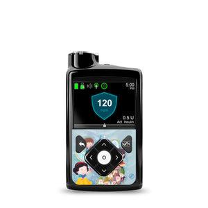 ExpressionMed Snow White MiniMed Pump Sticker, Single Sticker Only Snow White 7 Dwarfs, Vinyl Decoration Pump Design