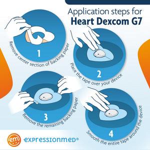 Clear Patch for Dexcom G7 & Stelo – Waterproof Clear Patch for Dexcom G7 & Stelo – Waterproof
