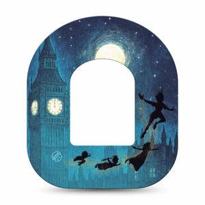 ExpressionMed Starlight Flyers Omnipod, Single Tape magical sky adventure Accessories For Insulin Pump