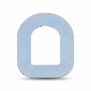 ExpressionMed Light Wash Jeans Omnipod Mini Tape, Single Tape Color Sample Inspired, Adhesive Tape Pump Design