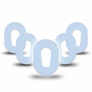 ExpressionMed Light Wash Jeans Dexcom G6 Mini Tape, 5-Pack Tape Color Sample Inspired, Adhesive Tape CGM Design