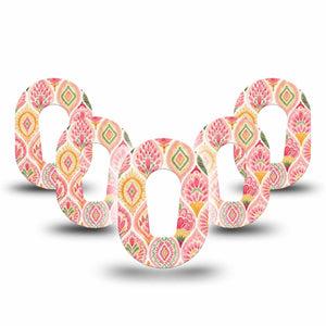 ExpressionMed Blush Dexcom G6 Mini, 5-Pack light blush tone Waterproof Plaster for Continuous Glucose Monitor