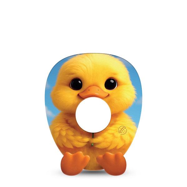 ExpressionMed Daisy Duckling Infusion Set Gumdrop, 5-Pack Ducking stuffie inspired Decorative Patch For Insulin Pump