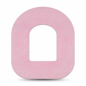 ExpressionMed Baby Pink Omnipod Tape, Single Tape Basic Color, Adhesive Patch Pump Design