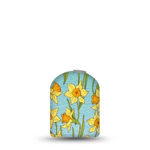 ExpressionMed Daffodils Pod Full Wrap Sticker Pod Full Wrap Sticker Single Sticker yellow golden daffodil flower field Vinyl Decoration  Pump design