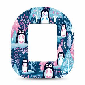 ExpressionMed Penguins Tandem Mobi Bird Family, Pump Overlay Tape Design,