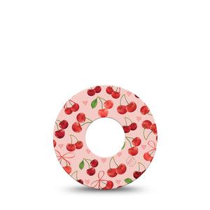 ExpressionMed Cherries Infusion Set Tape, 5-Pack Tape Sweet Cherry Bundles, Overlay Patch Continuous Glucose Monitor Design