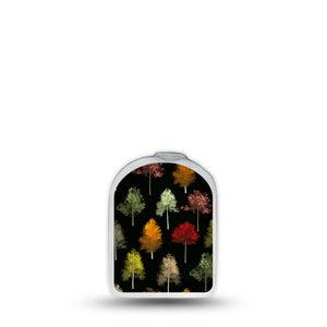 ExpressionMed Dark Forest Omnipod Surface Center Sticker Single Sticker Shadowy Woods Vinyl Decoration Pump Design