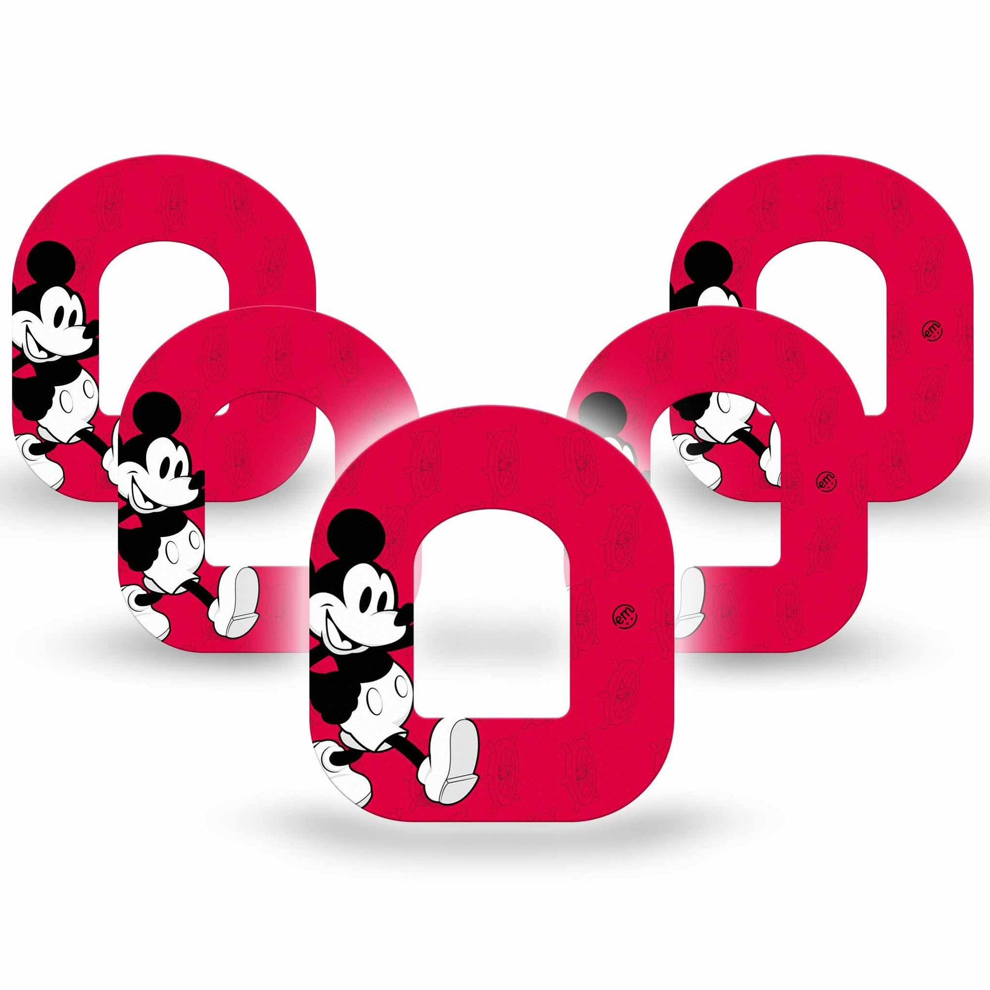 ExpressionMed Magical Mouse Omnipod Tape 5-Pack Nostalgic Mickey from Disney Adhesive Patch Pump Design