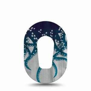 ExpressionMed Tentacles Dexcom G6 Mini Tape, Single Tape Octopus Tentacle, Adhesive Tape CGM Design