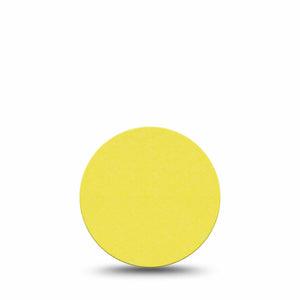 ExpressionMed Butter Yellow Freestyle Libre 3 and Libre 3 Plus Overpatch, Single Tape Calming Yellow Tone, Adhesive Patch CGM Design