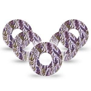 ExpressionMed Stitched Bloom Infusion Set, 10-Pack Purple lavender stems Accessories For Pump